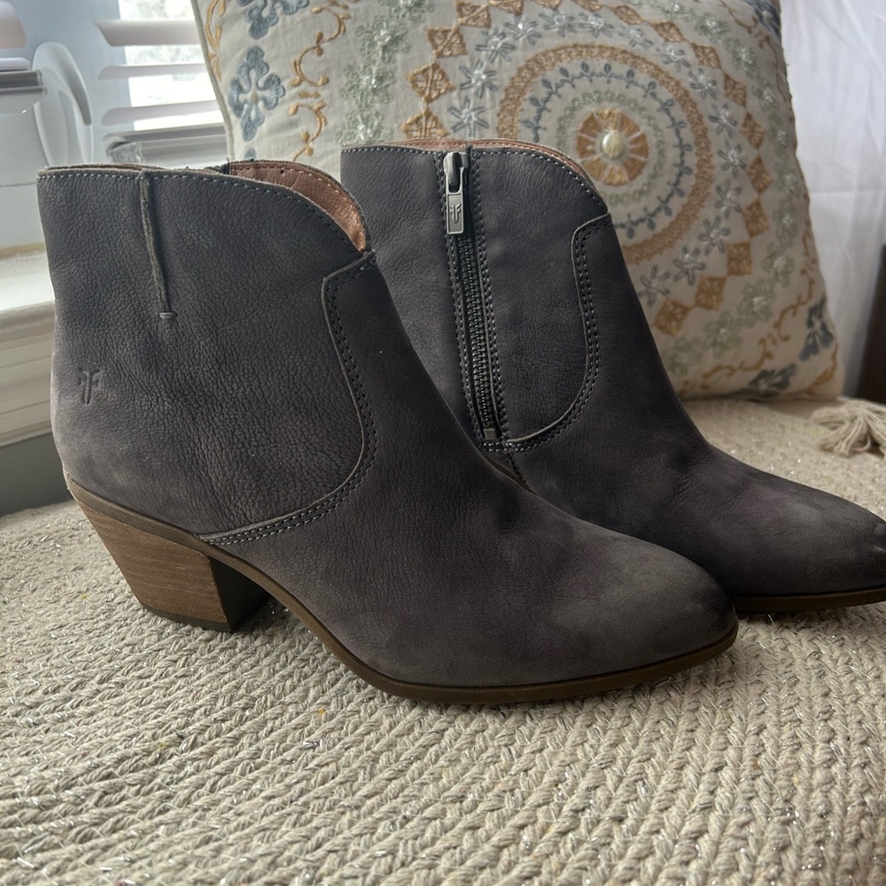 Frye suede boots